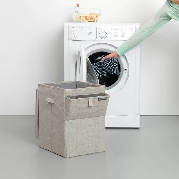 Модульный ящик для белья объем 35 л, 32x37x44,5 см, цвет серый, Brabantia, Бельгия, 120428 - изобр. 9