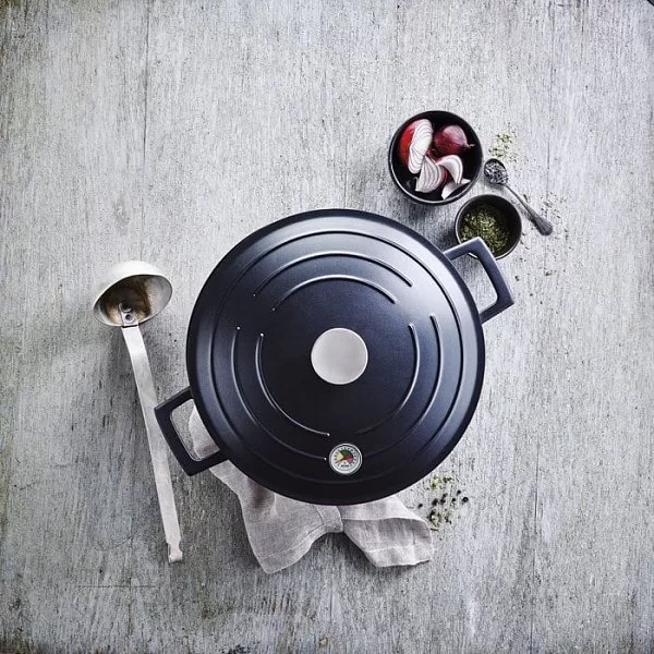 Кастрюля с крышкой Ragu 4,6 л, диаметр 24 см, материал алюминий, цвет черный, BEKA, Бельгия, 15041244 - изобр. 9