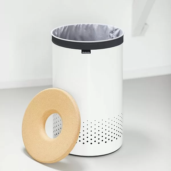 Бак для белья 60л, белый, Brabantia, 104404 - изобр. 10