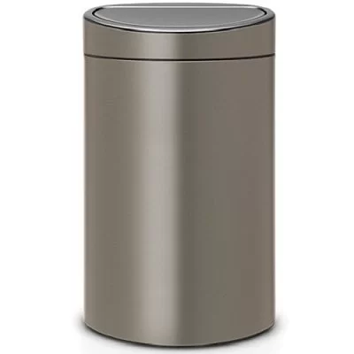 Мусорный бак Touch Bin 10л, матовая сталь, Brabantia, 477225 - изобр. 52