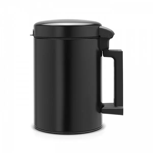 Мусорный бак настенный NewIcon, 3л, черный матовый, Brabantia, 116247 - изобр. 11