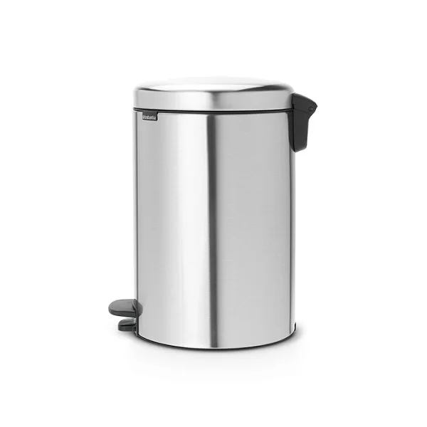 Мусорный бак с педалью NewIcon, 20л, стальной матовый, Brabantia, 111907 - изобр. 8