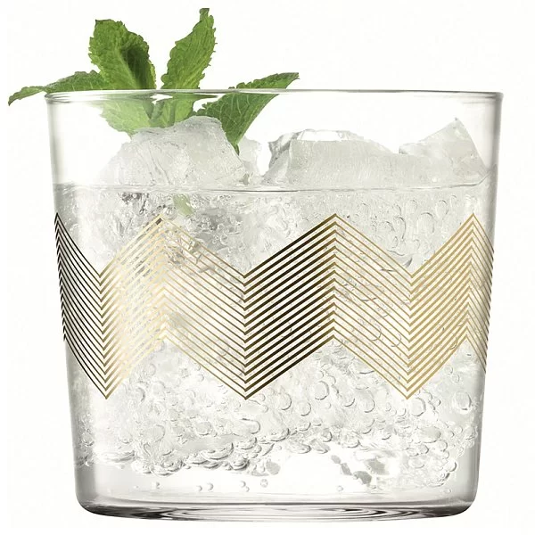 Набор из 4-х стаканов Signature Chevron 310 мл, выдувное стекло, LSA International, Великобритания, G060-09-146 - изобр. 9