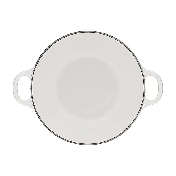 Казан La Marmite Hearts 22 см, объем 2,6 л, материал чугун, цвет белый, Le Creuset, Франция, 21074228451449 - изобр. 9