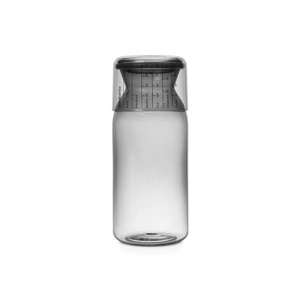 Банка с мерным стаканом 1,3л, серый, Brabantia, 291005 - изобр. 7