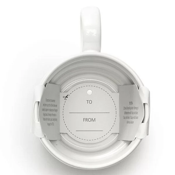 Кружка Coffee and More, 250 мл, керамика, цвет белый, SagаForm, Швеция, 5017874 - изобр. 8