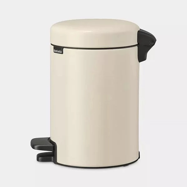 Мусорный бак с педалью NewIcon 3 л, нержавеющая сталь, цвет бежевый, Brabantia, Бельгия, 149887 - изобр. 8