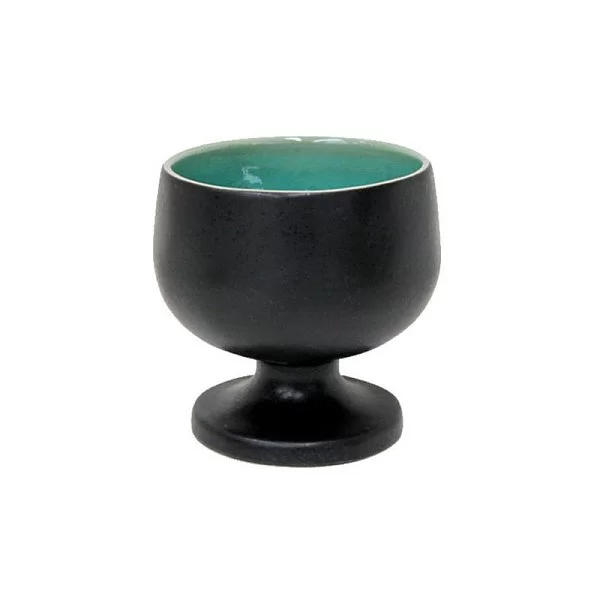 Чаша на ножке Riviera 12 см материал керамика, цвет лазурный, Costa Nova, Португалия, VED121-01616L(01920B) - изобр. 7