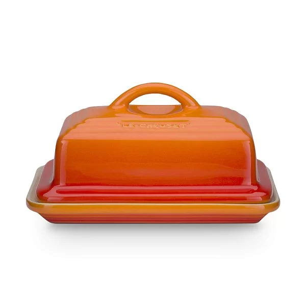 Масленка с крышкой, материал керамика, цвет оранжевый, Le Creuset, Франция, 70837170900000 - изобр. 7