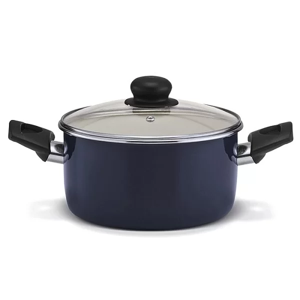 Кастрюля с крышкой Boheme Blue 5,2 л, диаметр 24 см, углеродистая сталь, цвет синий, BEKA, Бельгия, 14931244 - изобр. 7