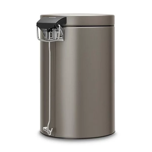 Ведро для мусора с педалью 12 л цвет платиновый, материал нержавеющая сталь, Brabantia, 288265 - изобр. 9