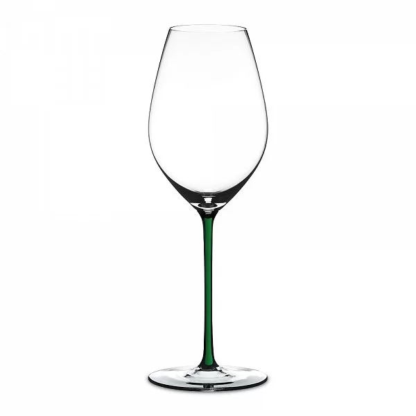 Бокал для шампанского Champagne Wine 445 мл, зеленая ножка, хрусталь, Fatto a Mano, Riedel, 4900/28G - изобр. 7