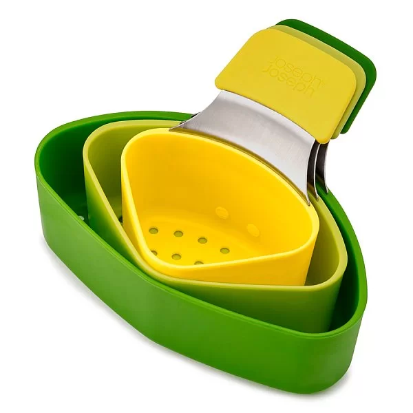 Набор из 3 пароварок для кастрюли, нержавеющая сталь + силикон, Joseph Joseph, 40083 - изобр. 7