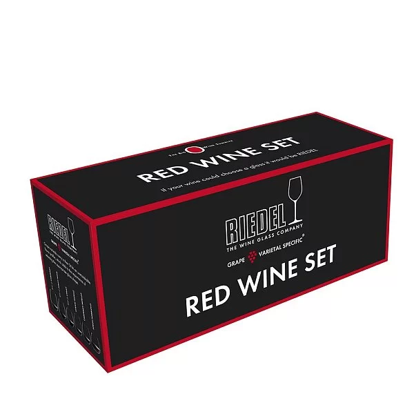 Набор из 3-х бокалов Big O для дегустации красного вина, хрусталь, Riedel, Австрия, 5414/74 - изобр. 12