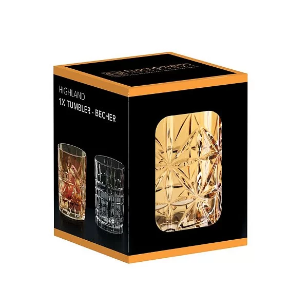 Бокал для виски Highland Tumbler Amber 345 мл, янтарь, хрусталь, Nachtmann, 97441 - изобр. 10