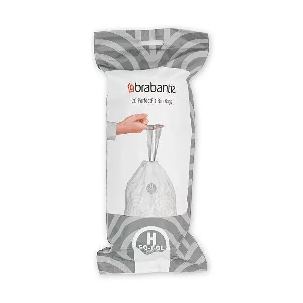 Мешки для мусора Pefect Fit 50-60 л, размер H, 20 шт, в рулоне, Brabantia, 138706 - изобр. 7