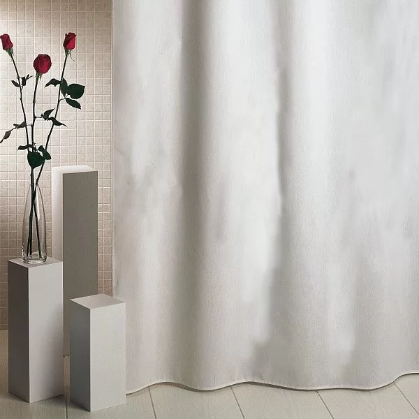 Шторка для ванной Liso Blanco 200x240 см, цвет белый, материал полиэстер, R.Pla, Испания, LIS2024W - изобр. 8