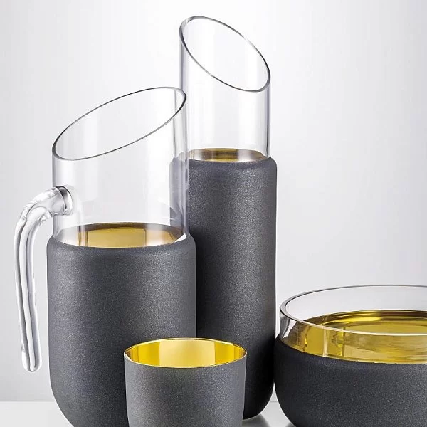 Кувшин Cosmo Gold 1500 мл, хрусталь, цвет черный + золото, Eisch, Германия, 70560315 - изобр. 8