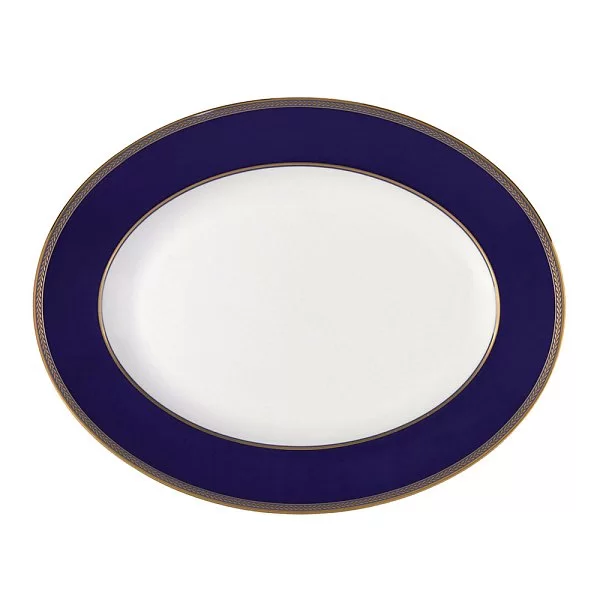 Блюдо овальное Renaissance Gold 35 см, материал фарфор, Wedgwood, Великобритания, 5C102103001 - изобр. 7