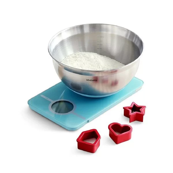 Набор: кухонные весы + салатник + формочки 5 предметов, Brabantia, 104725 - изобр. 7