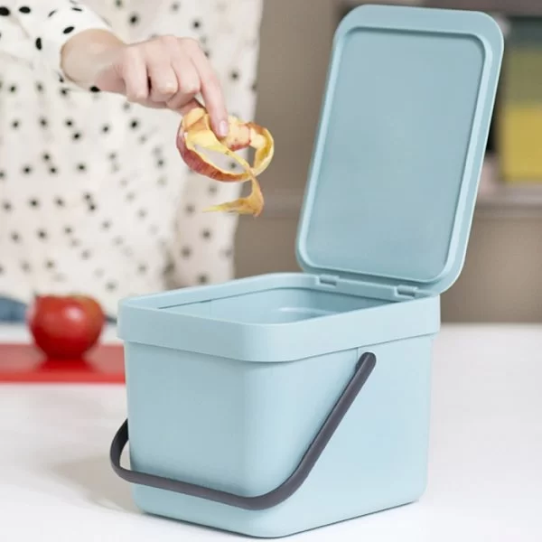 Мусорное ведро Sort & Go встраиваемое, 6л, мятный, Brabantia, 109645 - изобр. 13