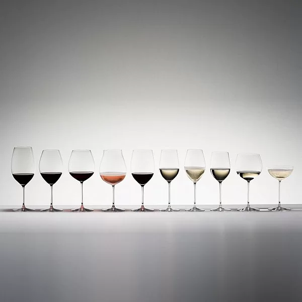 Набор бокалов для шампанского Champagne glass 370 мл, хрусталь, 2 шт, Veritas, Riedel, 6449/28 - изобр. 13