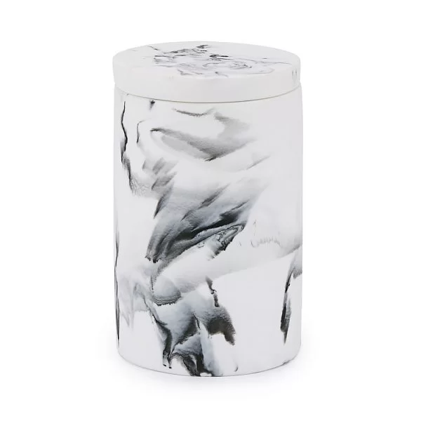 Косметическая емкость Arabesco White/Black, Kassatex, AAB-CJ-WB - изобр. 7