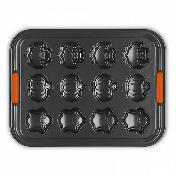 Форма для выпечки с антипригарным покрытием Halloween на 12 шт, цвет черный, углеродистая сталь, Le Creuset, Франция, 46023000010000 - изобр. 7
