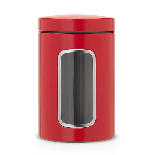 Контейнер с окном 1,4л, пламенно-красный, Brabantia, 484063 - изобр. 7