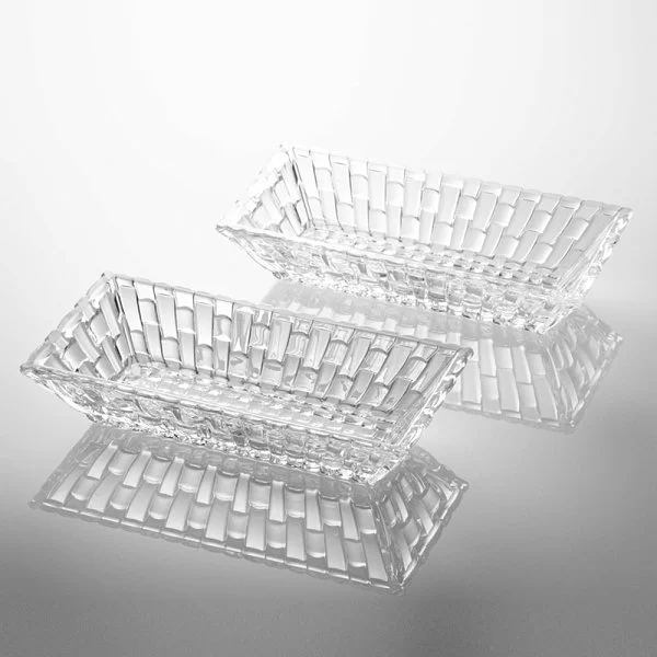 Набор прямоуголных салатников Bossa Nova 2 шт, 17х8.5 см, хрусталь, Nachtmann, 97783 - изобр. 8