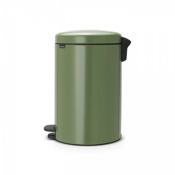 Мусорный бак с педалью NewIcon, 20л, зеленый мох, Brabantia, 113925 - изобр. 8