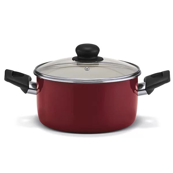 Кастрюля с крышкой Boheme Red 5,2 л, диаметр 24 см, углеродистая сталь, цвет красный, BEKA, Бельгия, 14921244 - изобр. 7