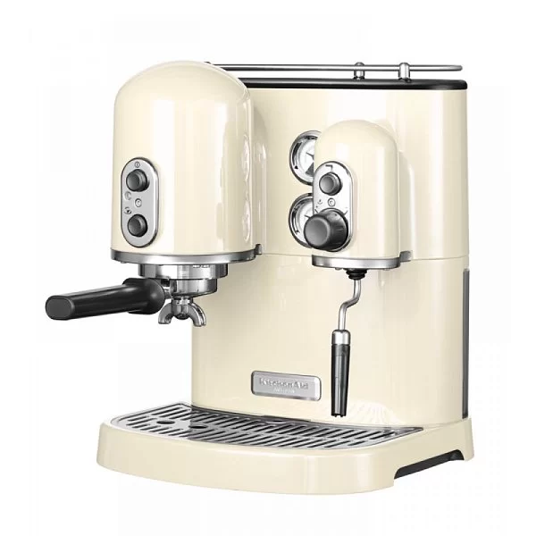 Кофеварка Artisan рожковая, 2 л, кремовый, Kitchen Aid, 5KES2102EAC - изобр. 7