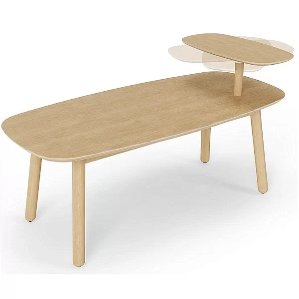 Столик кофейный Swivo, длина 120 см, цвет коричневый, дерево, Umbra, Канада,1016836-1055 - изобр. 7