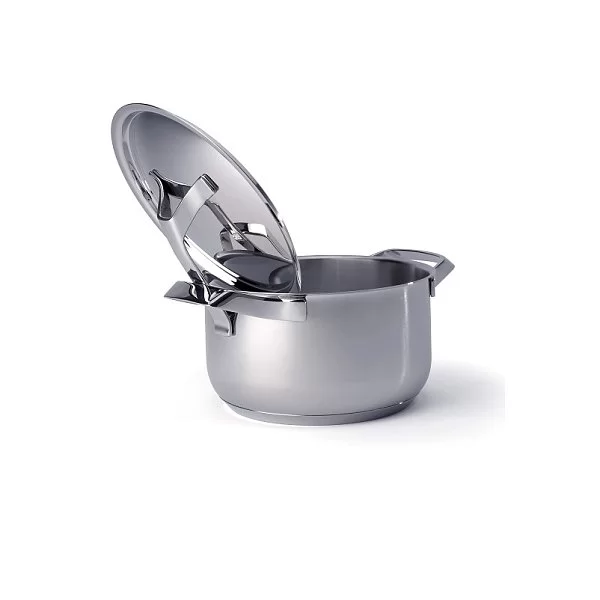 Кастрюля с крышкой My Pot 4,7 л, диаметр 24 см, нержавеющая сталь, Barazzoni, Италия, 160602024 - изобр. 7