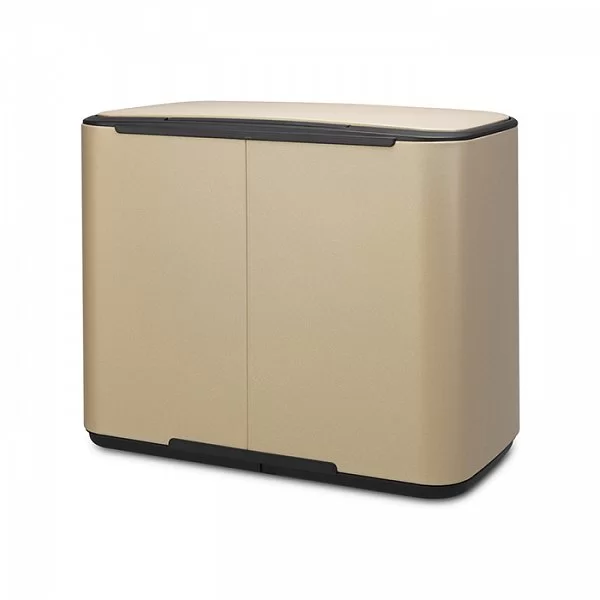 Мусорный бак 3 секции Pedal Bin Bo, 3x11л, цвет минерально-золотой, Brabantia, 121500 - изобр. 10