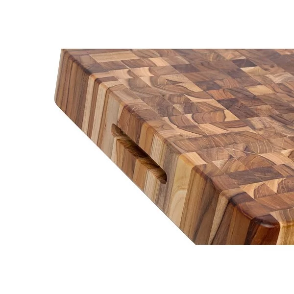 Доска разделочная торцевая Butcher Block 51x36x6,4 см, древесина тика, Teakhaus, США, TH601 - изобр. 10