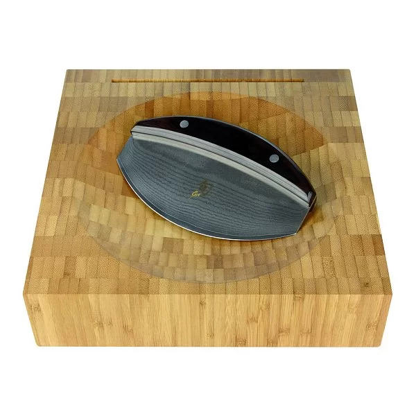 Набор для измельчения Shun Classic длина лезвия 15 см, сталь VG-10 в обкладках из дамаска, Kai, Япония, DM-0736 - изобр. 7