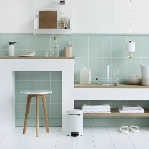 Мусорный бак с педалью NewIcon, 3л, белый, Brabantia, 112126 - изобр. 12