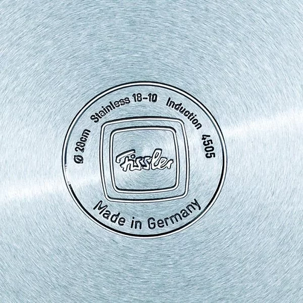 Набор посуды из нержавеющей стали 18/10, 3 предмета кастрюля с крышкой, ковшик, сковорода, Snack Set, Fissler, Германия, 831603 - изобр. 11
