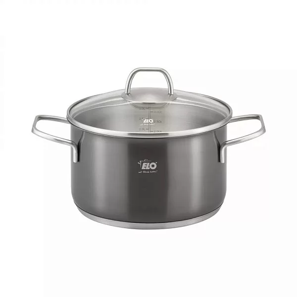 Набор посуды из 7 предметов, нержавеющая сталь, цвет графит, ELO, Германия, 41400 - изобр. 8