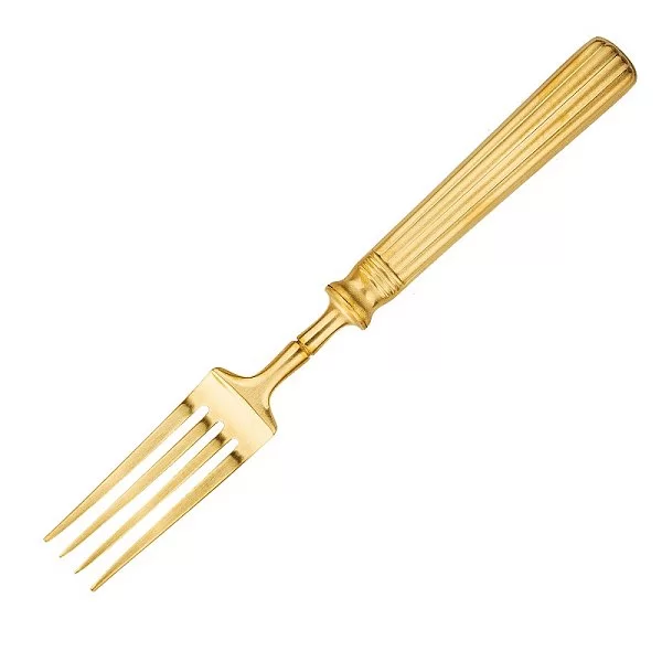 Набор столовых приборов Line Matte Gold Brushed на 12 персон, 72 предмета, цвет золотой, нержавеющая сталь, Cutipol, Португалия, L.72 GB - изобр. 16