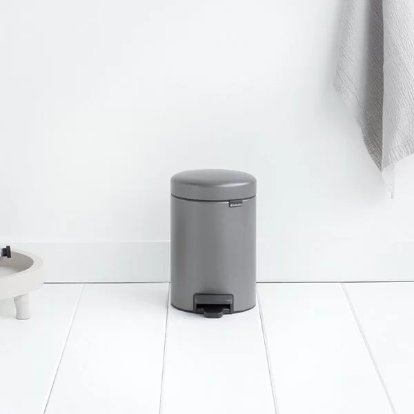 Мусорный бак с педалью NewIcon, 3л, платиновый, Brabantia, 113246 - изобр. 10