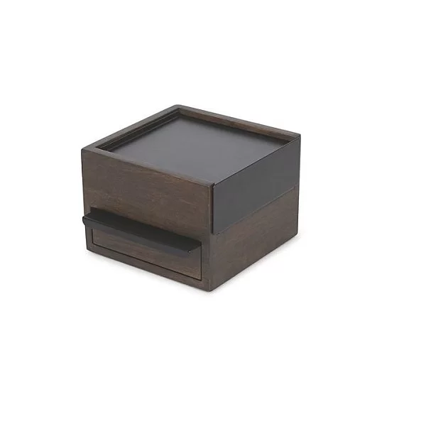 Шкатулка для украшений Stowit Mini, цвет чёрный, МДФ + сталь, Umbra, Канада,1005314-048 - изобр. 7