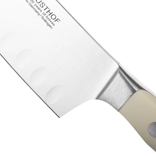 Нож японский шеф Ikon Cream White, 17см, Wusthof, 4176-0 WUS - изобр. 9