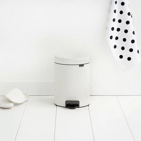 Мусорный бак с педалью NewIcon, 5л, белый, Brabantia, 112065 - изобр. 10