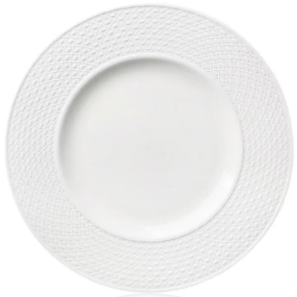 Столовый набор &quot;Праздник 365 Рельеф&quot; на 1 персону, 4 предмета, цвет белый, фарфор, Lenox, США, LEN851453 - изобр. 8