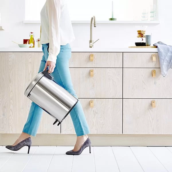 Мусорный бак с педалью NewIcon, 12л, Brabantia, 112041 - изобр. 12