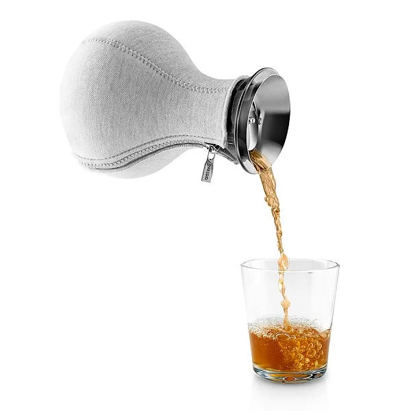 Чайник заварочный в чехле Tea maker, в чехле, светло-серый, 1 л, Eva Solo, 567488 - изобр. 9