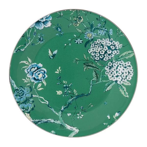 Тарелка обеденная Jasper Conran Chinoiserie 27 см материал фарфор, цвет зеленый, Wedgwood, Великобритания, 50132709540 - изобр. 7